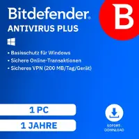 Bitdefender Antivirus Plus [1 apparaat - 1 jaar]