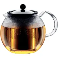 Bodum Assam Teapot With Steel Filter 1,5 L - Theemakers & theepotten Kunststof Clear - 1802-16