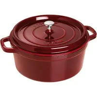 Staub Ronde Cocotte 28 cm - grenadine 6,7 l