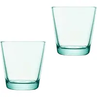 Iittala Kartio drinkglazen 21 cl 2-pack water green (groen)
