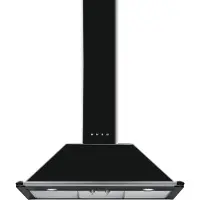 Smeg KT90BLE Decoratieve Muurdampkap Victoria 90cm A Zwart