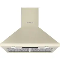 Smeg KSED65PE Decoratieve muurdampkap 60cm