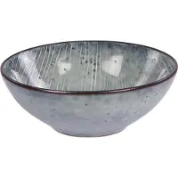 Broste Copenhagen Nordic Sea schaal ø 17 cm aardewerk blauw
