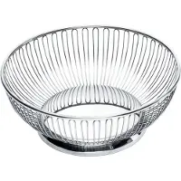 Alessi ronde draadmand ø 20 cm rvs glans