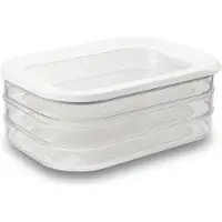 Mepal Modula vleeswarendoos 3x 550 ml - wit