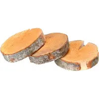 Mustang Rookschijven Els 10 stuks - Schijven diameter 10 - 12 cm - Elzenhout - Rookhout