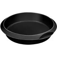 Lékué Cakevorm Rond ø 26 cm - Siliconen - Black