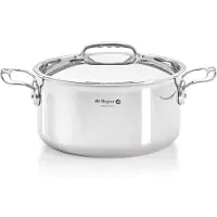 De Buyer Affinity Steelpan Met Deksel 20 Cm
