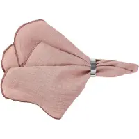 Broste Copenhagen Gracie servet 45 x 45 cm linnen roze
