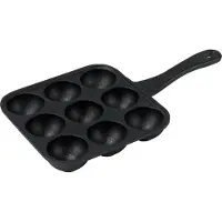 HOLM Poffertjespan 33 x 19 x 4,6 cm Zwart