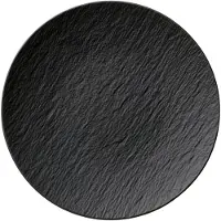 Villeroy & Boch Manufacture Rock Universal Bord 25 Cm - Dinerborden Porselein Black - 10-4239-2630