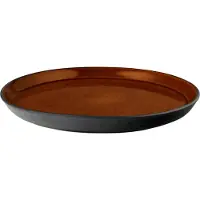 Bitz bord gastro Ø27 cm Zwart-amber