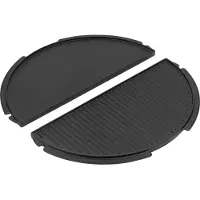 Big Green Egg Half Moon Cast Iron Plancha L