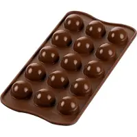 Silikomart Scg50 3D - Silicone Mould N.15 Tartufino Ø25 Mm