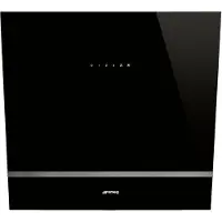 Smeg Wandkap Afzuigkap, Wandkap, Universeel, Zwart, 60 cm, A