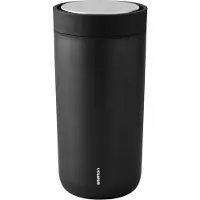 Stelton Thermosbeker To Go Click Steel 0,4L Black Metallic