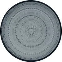 Iittala Kastehelmi bord klein - Ø24,8 cm Donkergrijs