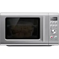 Sage The Compact Wave Silver Vrijstaande magnetron