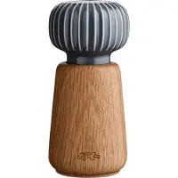 Kähler Hammershøi Spice Mill Small Antracit Grey - Kruidenmolens Porselein Wood - 692239