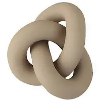 Cooee Design Knot Table Decoratie Zand Groot - Decoratieve accessoires Keramiek Sand - TH-04-01-SA