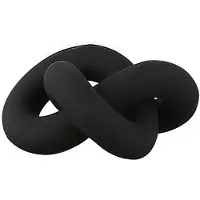 Cooee Design Knot Table Decoratie Zwart Klein - Decoratieve accessoires Keramiek Black - TH-03-01-BK