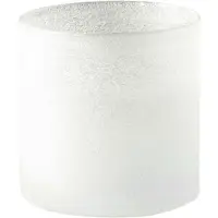 Tell Me More Frost Candleholder S - Kandelaars Glas White - 100007701