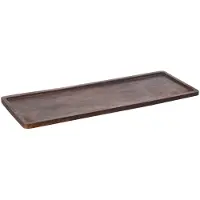 ERNST houten dienblad 15x45 cm Donkerbruin
