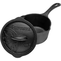 Petromax KR1 Cast-iron saucepan, pan, zwart