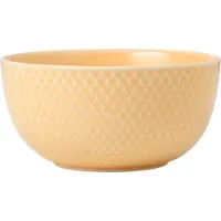 Lyngby Porcelæn Rhombe kom Ø13 cm Zand