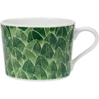 Götefors Porslin Botanica kop met oor groen Field