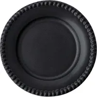 PotteryJo Daria dessertbord Ø22 cm 2-pack Ink black