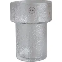 DBKD Keeper glazen vaas structuur 17 cm