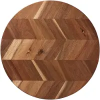 Aida Herringbone snijplank Ø28 cm Acacia