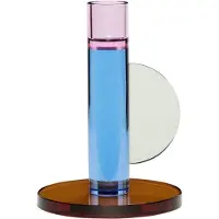 Hubsch – Astro Kandelaar – H14 cm – Blauw