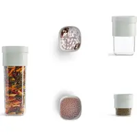 Lékué Flip opbergdozen set groen, 5 stuks., Opbergblikken, Groen
