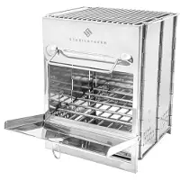Stabilotherm - Wood Stove Tower 2 - Drogebrandstofkookstel wit