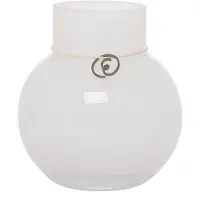ERNST Vaas 10 Cm Wit - Vazen Glas White - 364340
