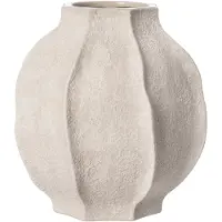 ERNST Vaas 24 Cm Natuurwit - Vazen Steengoed Offwhite - 270753