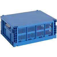 HAY Colour Crate deksel medium Electric blue