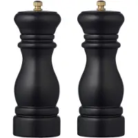 Tareq Taylor Himalaya Salt And Pepper Set 16,5 Cm - Kruidenmolens Acaciahout Black - 25382