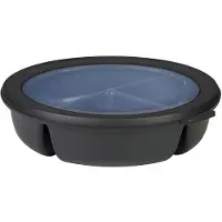Mepal Bento bowl Cirqula (250+250+500 ml) - Nordic black