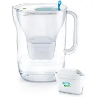 Brita Water Filter Jug - Blue Style - 2.4L Capacity (1.4L Filtered Water) - 3 Months MAXTRA PRO