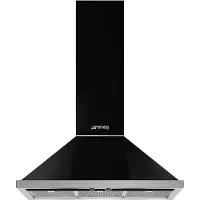 Smeg KPF9BL Decoratieve muurdampkap 90cm