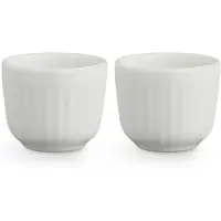 Kähler Hammershøi eierdop 2-pack wit