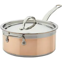 Hestan Bond Steelpan Koper 22 Cm - Steelpannen Roestvrijstaal Copper - 31596