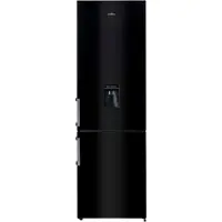 Everglades EVUD4049 - Koel- Vriescombinatie - Zwart Waterdispenser - E klasse - 268 Liter - 5 Jaar Garantie
