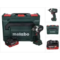 Metabo SSW 18 LT 300 BL Accu-slagmoersleutel 18 V 300 Nm Borstelloos + 1x accu 8.0 Ah + metaBOX -...