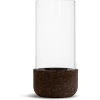 Sagaform Dante Lantaarn 17 Cm - Kandelaars Kurk Dark Brown - 5018417