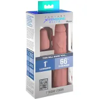 Pipedream - X-TENSION Elite 1 - op maat knipbare penishuls (natuurkleur)