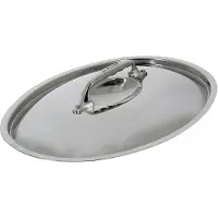 De Buyer Affinity Roestvrij Staal Deksel 18 Cm